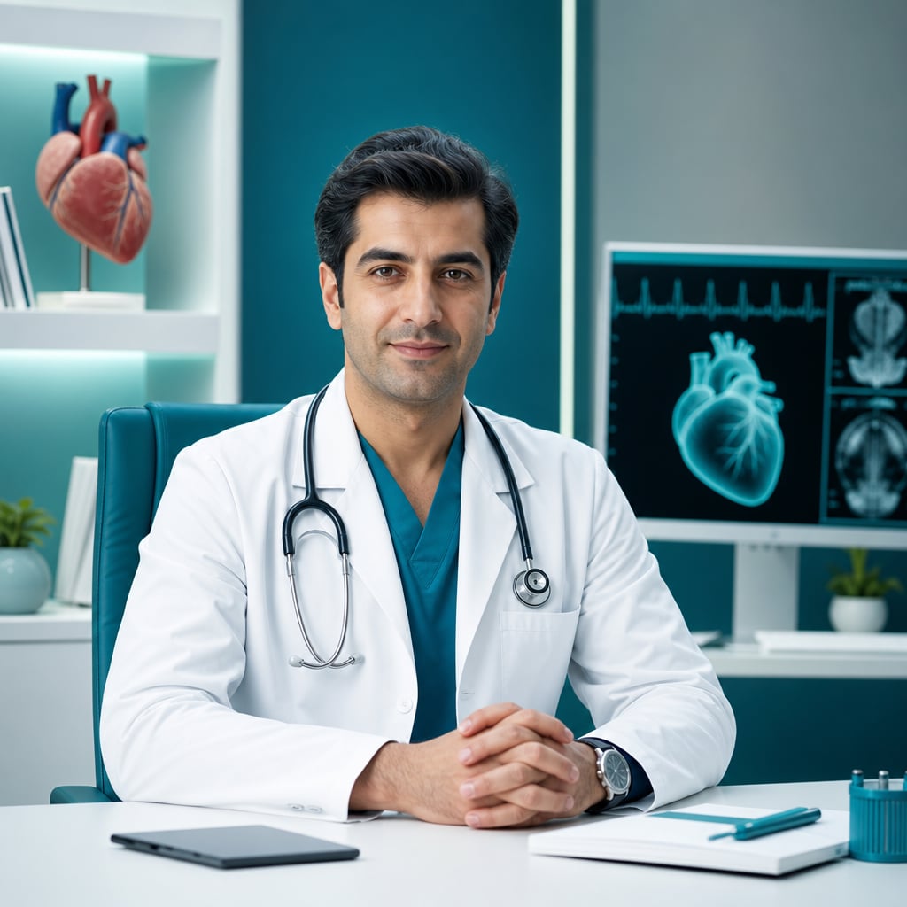 دکتر فریدون نوحی در محیط درمانی