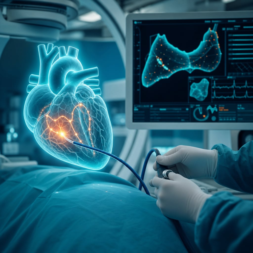 فرایند انجام ابلیشن در بخش الکتروفیزیولوژی